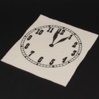 The Clock King (Walter Slezak) clock patch - The Clock King's Crazy Crimes