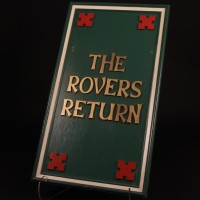 Rovers Return pub sign