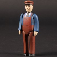 Gauge 3 railway workman miniature figure