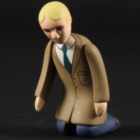 Palaeontologist miniature figure