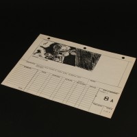 Production used storyboard - Regula I