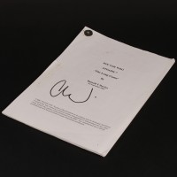 Christopher Eccleston (The Doctor) autographed script - The Long Game