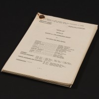 Production used script - The Armageddon Factor