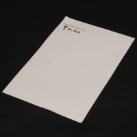 Dr. Evil hangman stationary sheet