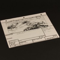 Brian Johnson personal storyboard - Speeders attack