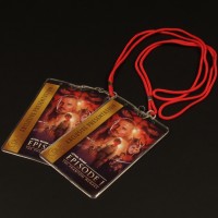 Digital projection premiere lanyards & ticket