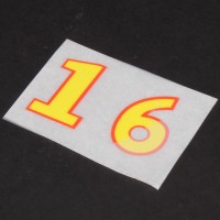 Large scale gauge 3.5 Thomas & Percy number decals