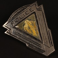 Central City Police cap badge