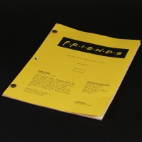 Production used script - The One Where Chandler Gets Caught
