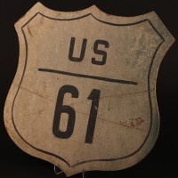 Route 61 road sign