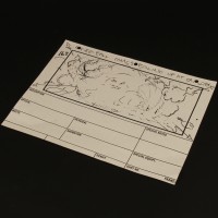 Production used storyboard - Stay Puft