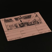 Production used storyboard