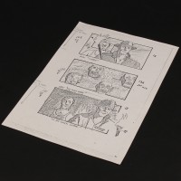 Production used storyboard - Idol