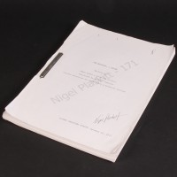Nigel Plaskitt personal script