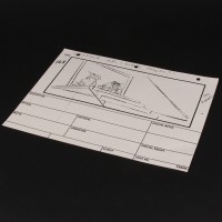 Production used storyboard - Terror Dogs