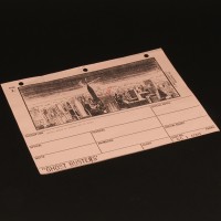 Production used storyboard