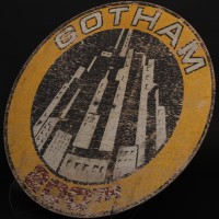 Gotham City 200th anniversary sign