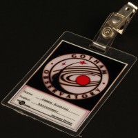 Gotham Observatory identification badge