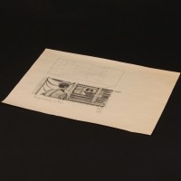 Hand drawn storyboard artwork