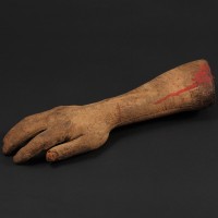 Professor Zimmer (Clifford Evans) special effects arm