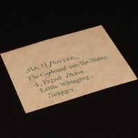 Hogwarts invitation envelope