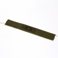 Jay "Chef" Hicks (Frederic Forrest) military name tape