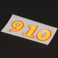 Donald and Douglas number 9 & 10 decals