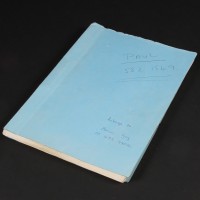 Production used script
