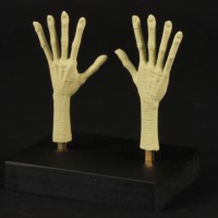 Stop motion Martian puppet hands