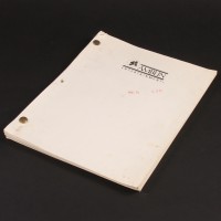 Production used script