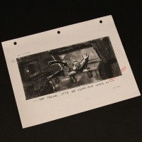 Production used storyboard