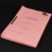 Production used script