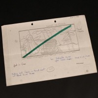 Production used storyboard