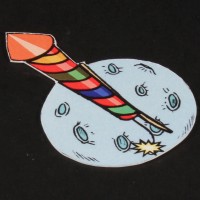 Firework van sign