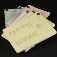 Complete set of six production used scripts
