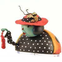 Mrs. Ladybug puppet head