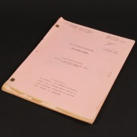 Production used script - The Midas Touch