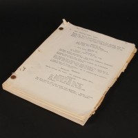 Production used script