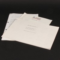 Production used shooting schedule 