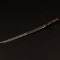 Retractable special effects wakizashi