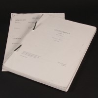 Production used script & contact list