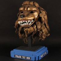 The Doctor (Tom Baker) masque lion headdress - The Masque of Mandragora