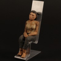 Lindsey Brigman (Mary Elizabeth Mastrantonio) miniature puppet