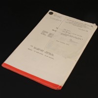 Peter Stenson personal production used script - The Keys of Marinus