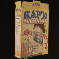 Kap'n Alphabet cereal box