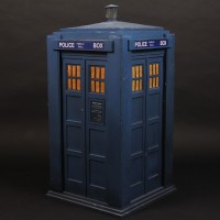 BBC exhibition TARDIS miniature