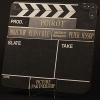 Production used clapperboard