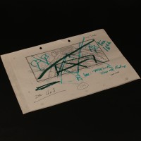 Production used storyboard