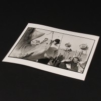 Vintage double weight still - Steven Spielberg & Oscar