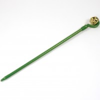 The Riddler (Jim Carrey) skull cane